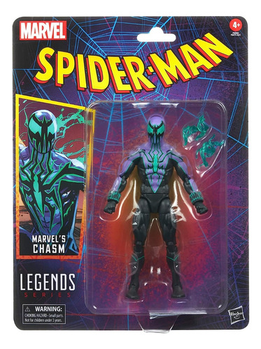 Figura Chasm Spiderman Marvel Legends Retro (2023)