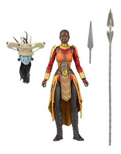 Figura De Acción Okoye Marvel Hasbro Legends Series 4+