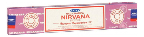 Incenso Nag Champa Satya Massala - 1 Caixa Nirvana 15g
