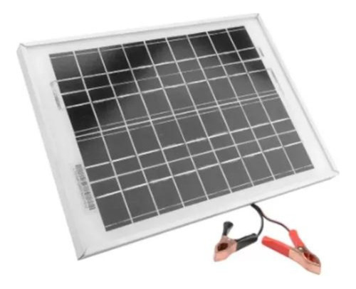 Panel Solar De 10 Watt, 18 Voltios, 0,55a Alto 35cm Ancho 24
