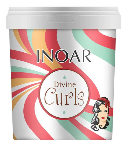 Mascarilla Tratamiento Para El Cabello Inoar Divine Curls