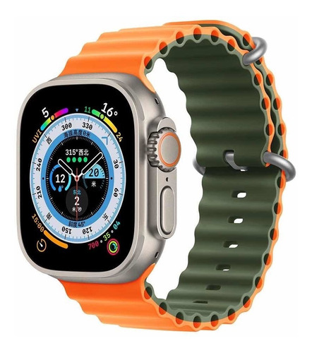 Imagen 6 de 10 de Correa Para Apple Watch Ultra Tipo Ocean
