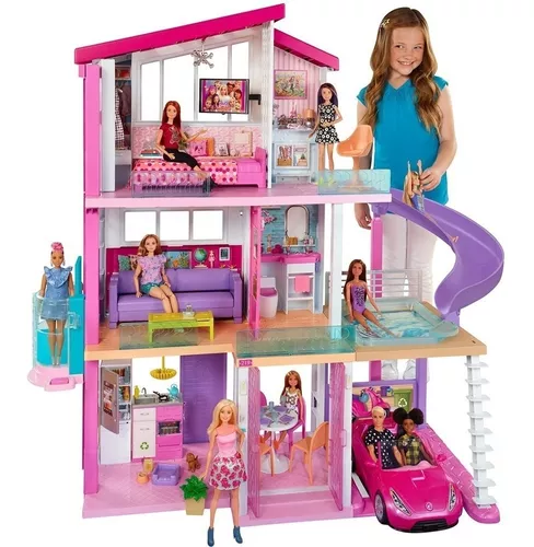 Casa dos Sonhos da Barbie com Acessorios - 75cm - Mattel