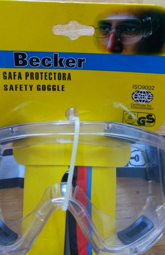 Imagen 4 de 4 de 2 Pz Lente Seguridad Becker Protección-paintball / Iso9002