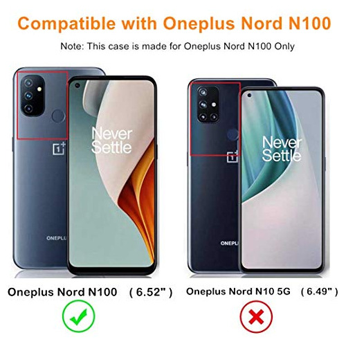 Lmposla Para Oneplus Nord N100 Funda,1+ Nord N100 Funda, Par