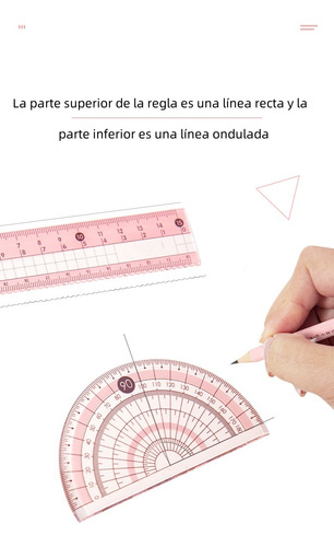 Kit De Herramientas Rosa Para Estudiantes De Matemáticas