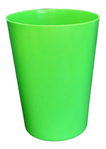 Vaso Plastico X50 Apilable Irrompible Colores 300ml