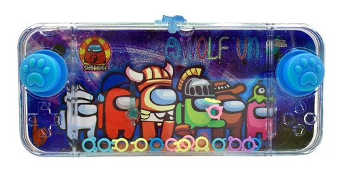 Imagem 5 de 6 de Aquaplay Among Us Pop It Celular Infantil Argolas Brinquedo