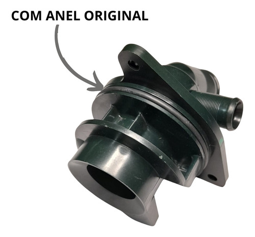 Kit Tampa Da Flange E Anel Peugeot 206 1.4 8v Todos Modelos