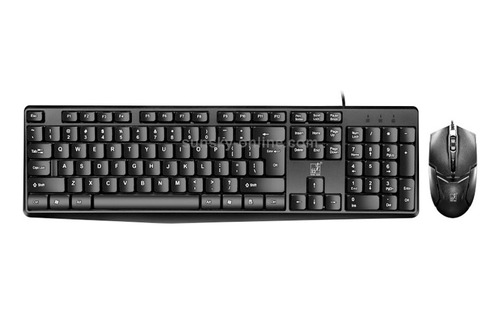 Teclado Y Mouse Q9b Conexion Usb Pc Ergonómico 