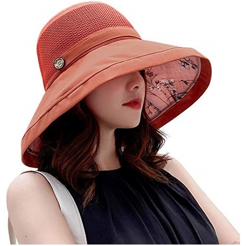 Sombrero De Malla Para Mujer Para Verano