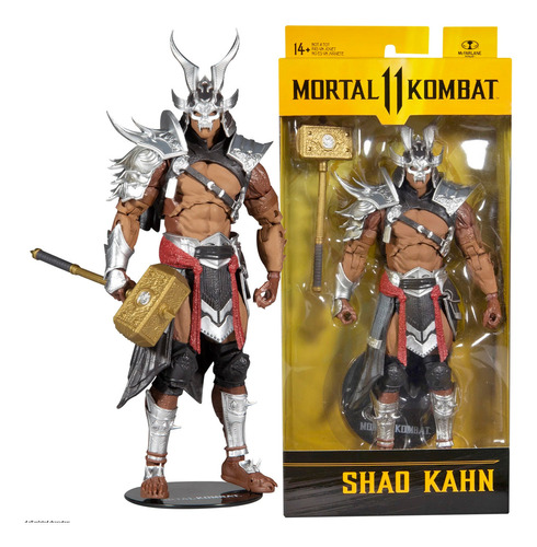 Mortal Kombat Shao Khan Mcfarlane Toys Figura Articulada