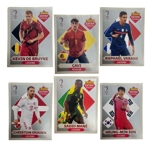 Figurita Extra Qatar 2022 - Plata - Original Panini 