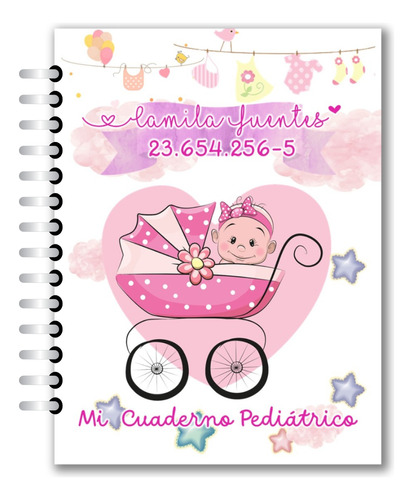 Cuaderno De Control Pediátrico Niña (coche Y Bebe)