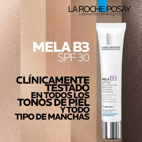 La Roche-posay Crema Mela B3 Fps30+ 40ml Todo Tipo De Piel Todo Tipo De Piel Día