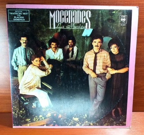 Disco De Vinilo Mocedades La Música Cbs 1983