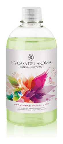 Aromatizador Textil Flores Citricas Sandra Marzzan 500 Ml