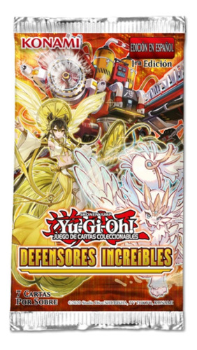 Yu-gi-oh!  Amazing Defenders Booster Sobre Inglés