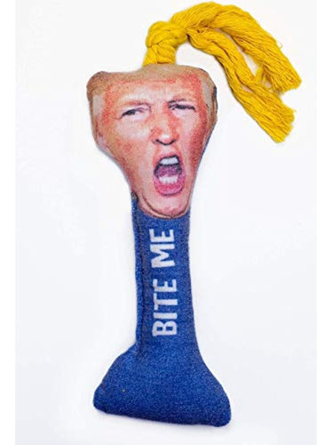Juguete Para Masticar Mascotas Donald Trump Bite Me Pet