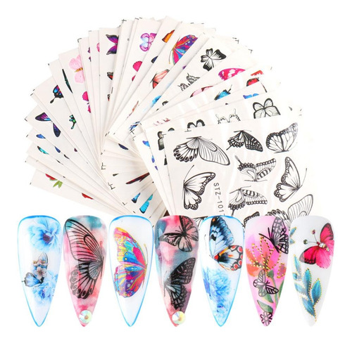 Stikers De Agua Para Uñas