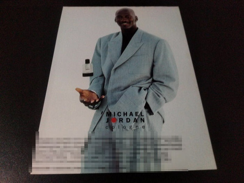 (pf568) Publicidad Michael Jordan Cologne