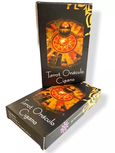 Baralho Tarot do Cigano Vladimir Deck 36 Cartas Oráculo em