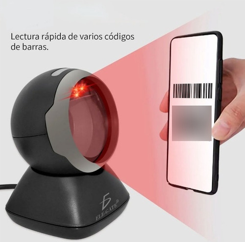 Lector De Codigos Qr Omnidireccional Codigo De Barra 1d 2d
