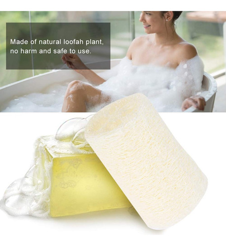 Semme Esponja Loofah Baño Loofah Loofah Ducha De Baño 3pz