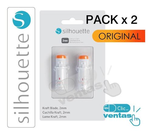 Imagen 6 de 8 de Cuchilla Kraft 2mm Cameo 3 Y 4 Plotter De Corte