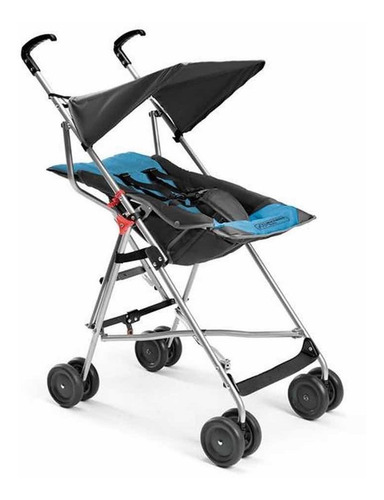 Carrinho De Bebê Guarda-chuva Pocket Multikids Azul Bb500