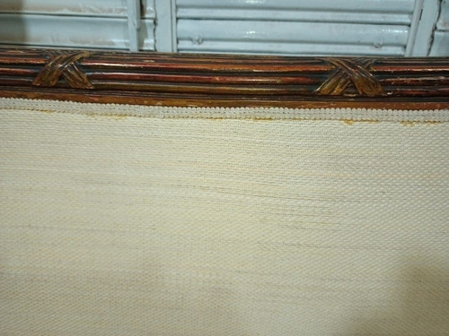 Sillon Frances Antiguo Xvi Tallado Divan (Usado)