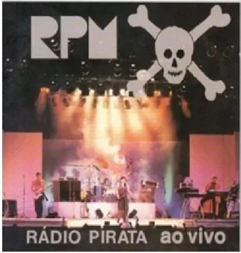 Lp Rpm Rádio Pirata Ao Vivo De 1986 Epic Alvorada Voraz Rock
