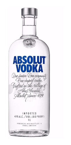 Vodka  Absolut Blue 1000ml