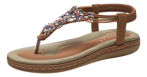 Zapatillas De Tacón Bajo Para Mujer F Sandal, Informales, Có