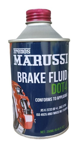 Liga Para Freno Dot4 Marussi 250ml