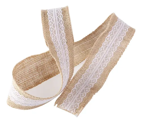 Yulakes Cinta De Encaje De 5 Yardas De 5 Cm De Algodón, Vintage, Cinta De Ganchillo, Cinta De Encaje Para Costura, Artesanía, Boda, Decoración, Scrapbooking, Caja De Regalo, Y05005