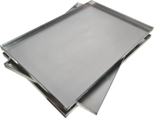 Bandeja Placa Aluminio 60x40x2 Cm 1.2 Mm Espesor M123