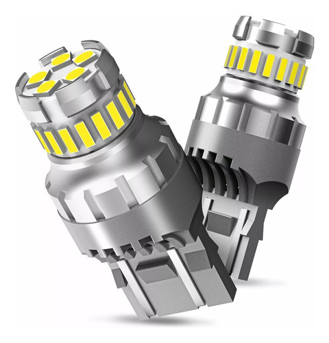 Par Ampolletas T20 7443 W21/5w Contacto Doble Inverso Led