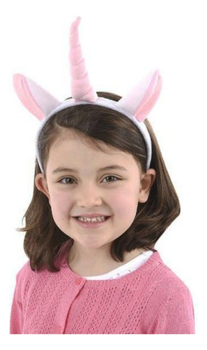 Diadema Unicornio Cabello Disfraz Fiesta Pascua Niña 6pz