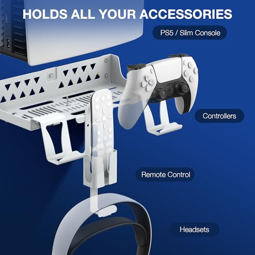 Meqi Pack Soporte Ps5 Con Disipacin De Calor Y Accesorios