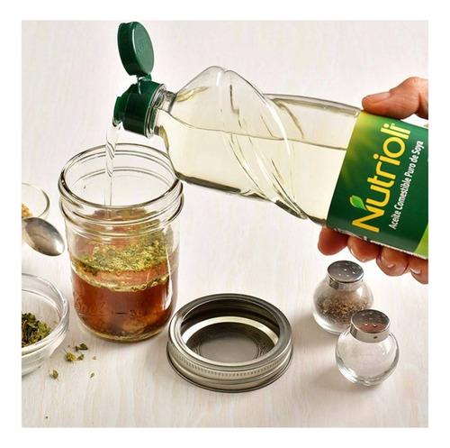 Aceite Comestible Puro De Soya Nutrioli Con 3 Piezas De 946m