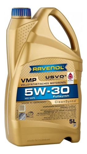 Aceite De Motor Vmp 5w30 Ravenol 5lts Full Sintético C3 Usvo
