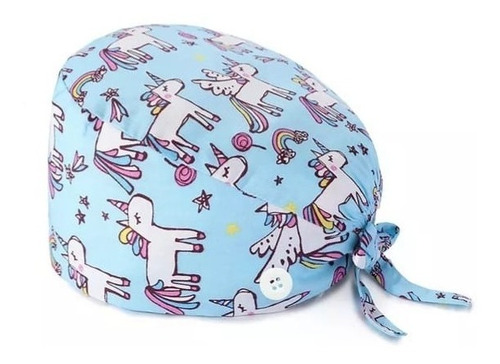 Imagen 2 de 9 de Gorro Quirúrgico Antifluido Nutricionista Obstetra Cirujano