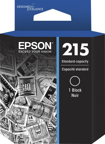 Epson 215 De Capacidad Estándar Cartucho De Tinta Negro