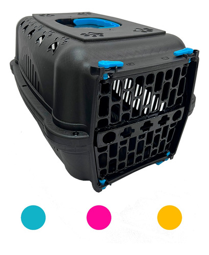 Transportadora Black N°1 H.3kg Perros/gatos Chicos Durapet´s