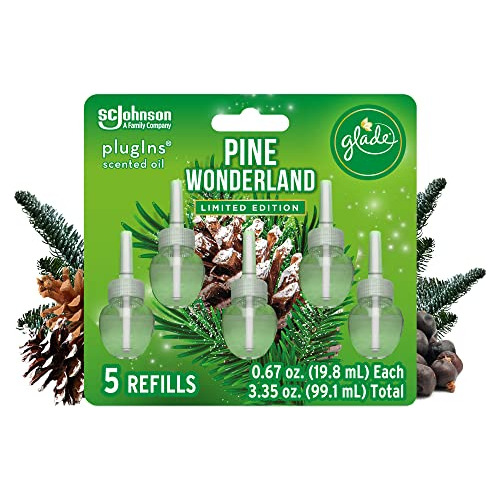 Glade Plugins Refills Air Freshener, Scented And Essent...