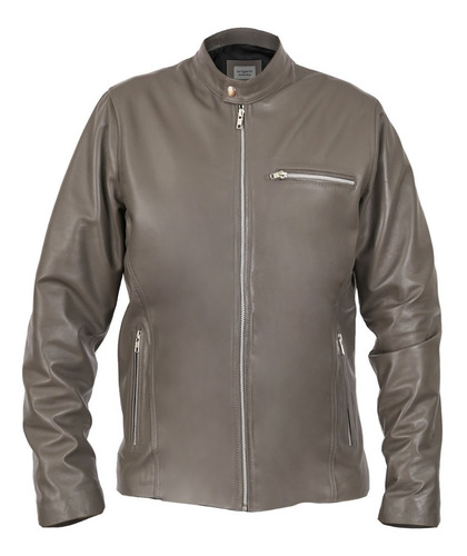 Campera Hombre Cuero Briganti Abrigadas Chaqueta Reece Varon