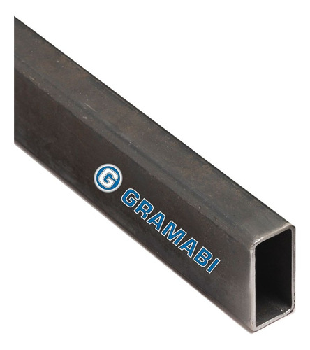 Caño Estructural Rectangular De 40x20 X 2,00 Mm Gramabi Barra De 6 Mt De Largo Tubo 40x20x2 Medidas Hierro 40x20