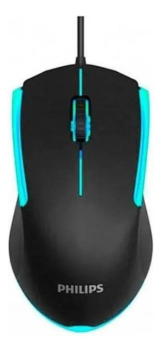 Mouse para jogo Philips  Momentum SPK9314 G314 preto