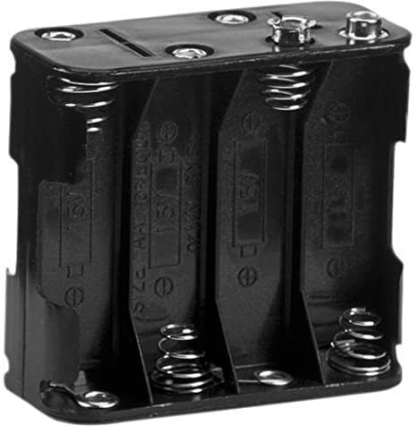 8 Aa Soporte De Batería Con Conector Snap 12 V/9,6 V Por Cor